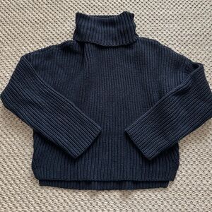 Abercrombie & Fitch Black Knit Top